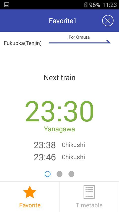 NishitetsuTrainTimetable