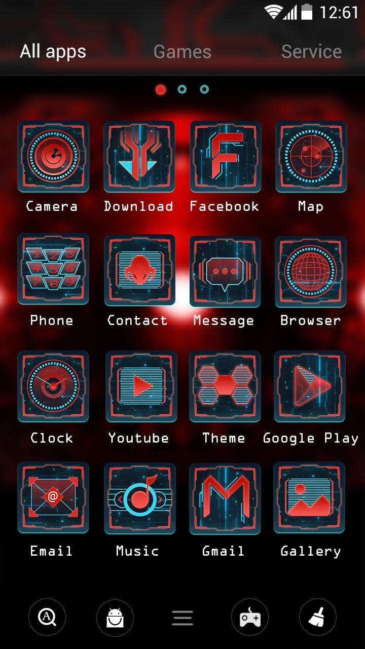 Ultra Era GO Launcher Theme