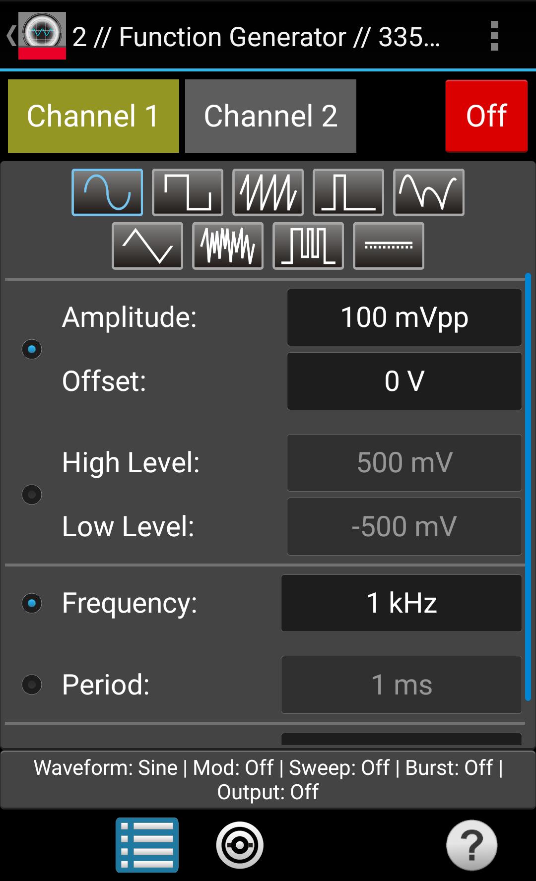 Keysight BenchVue Mobile