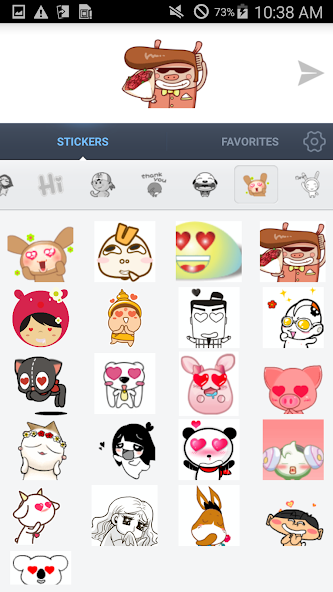 Love Stickers for messenger