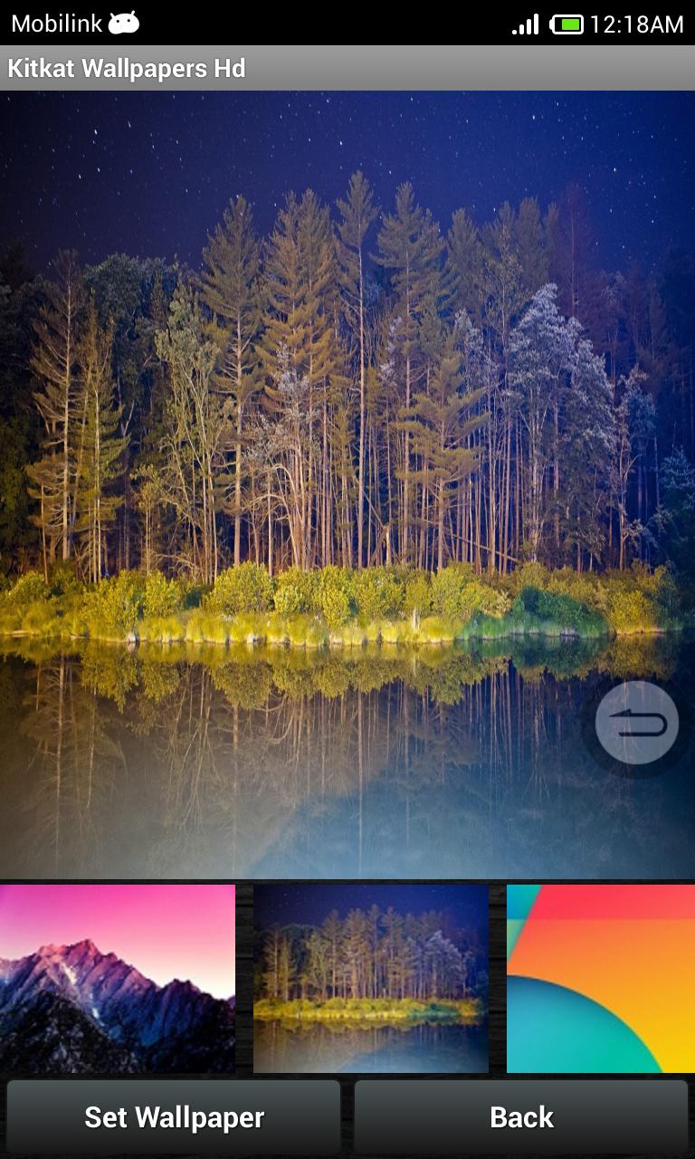 Wallpapers (Kitkat,Lollipop)