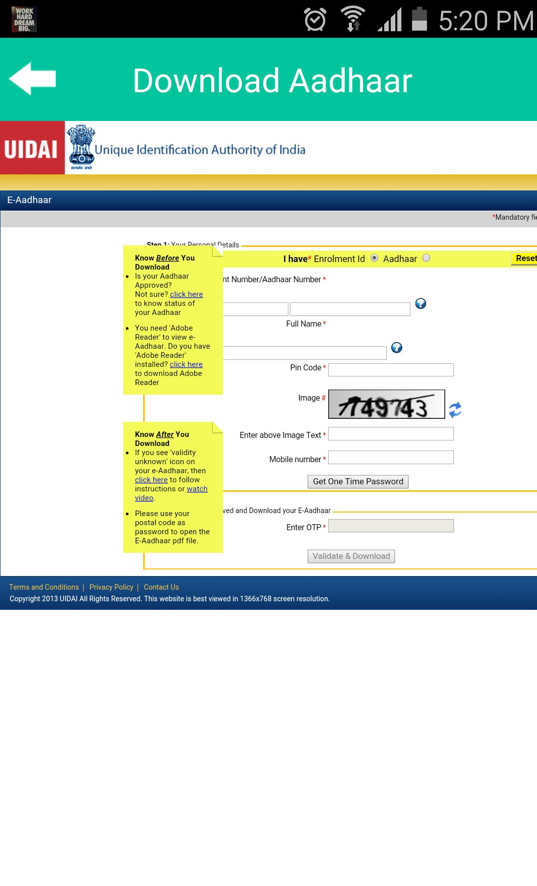 Aadhaar Card