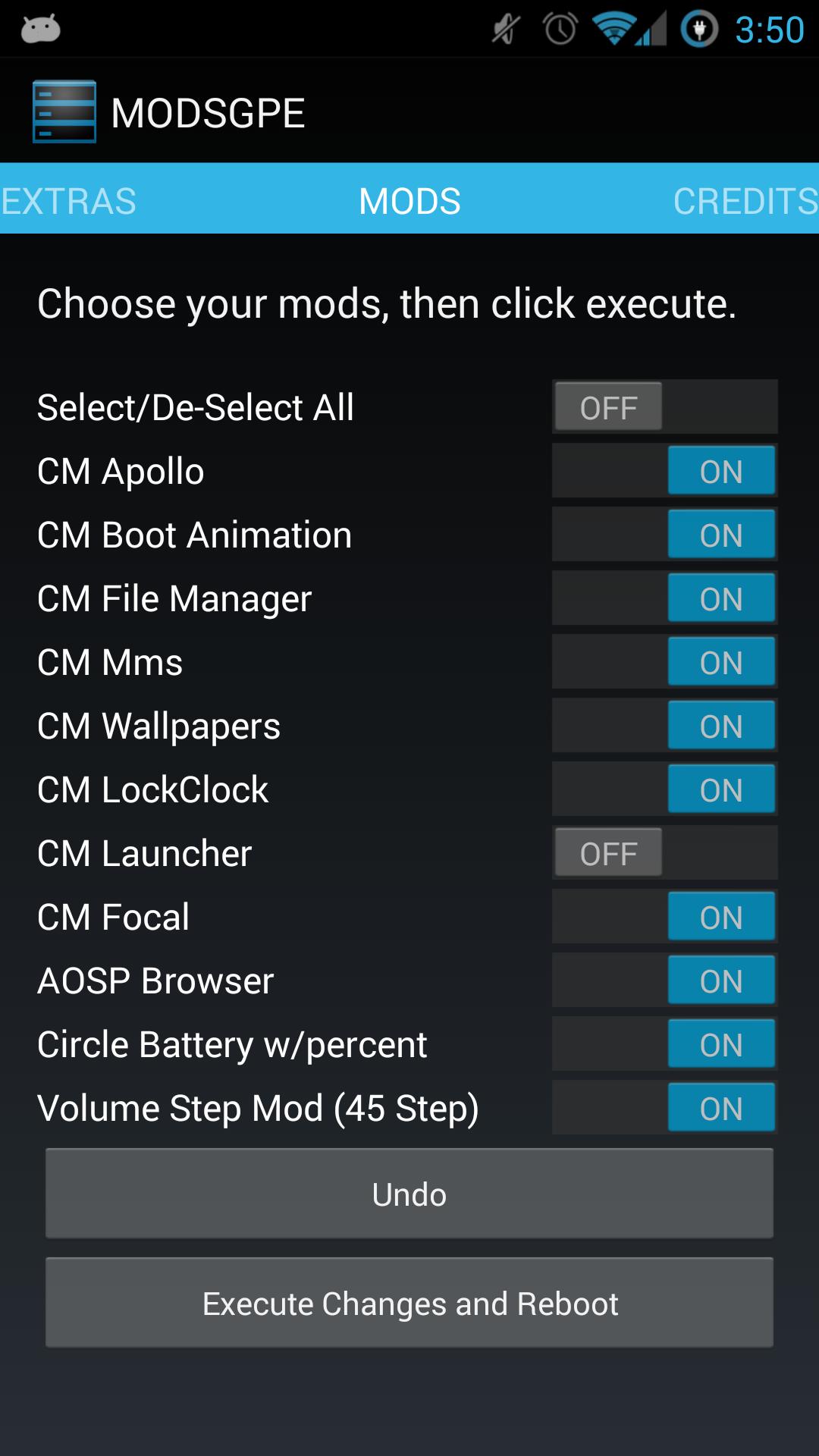 Mods (GPE)(HTC One)