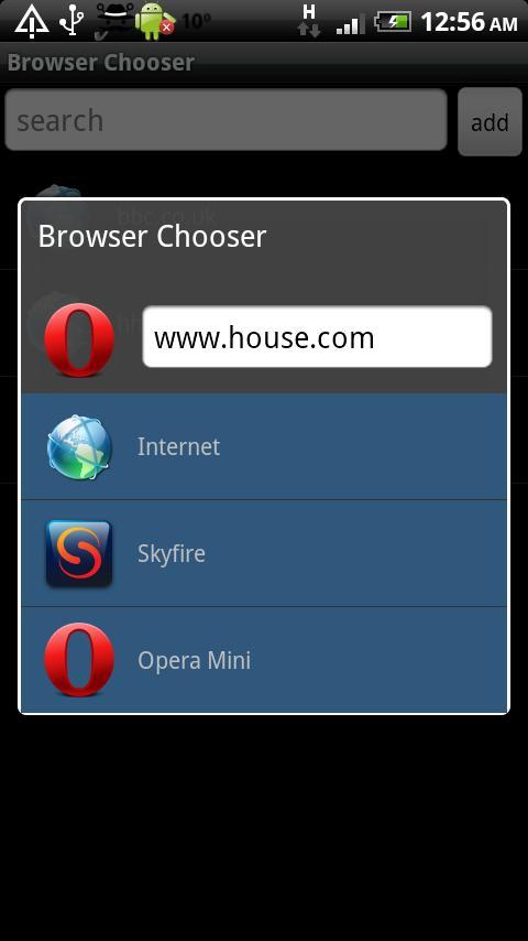 Browser Chooser