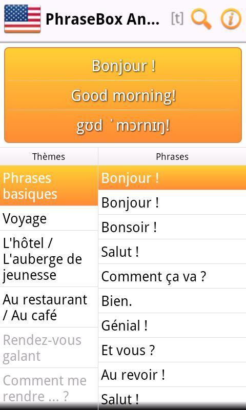 Phrasebook English (US) Lite