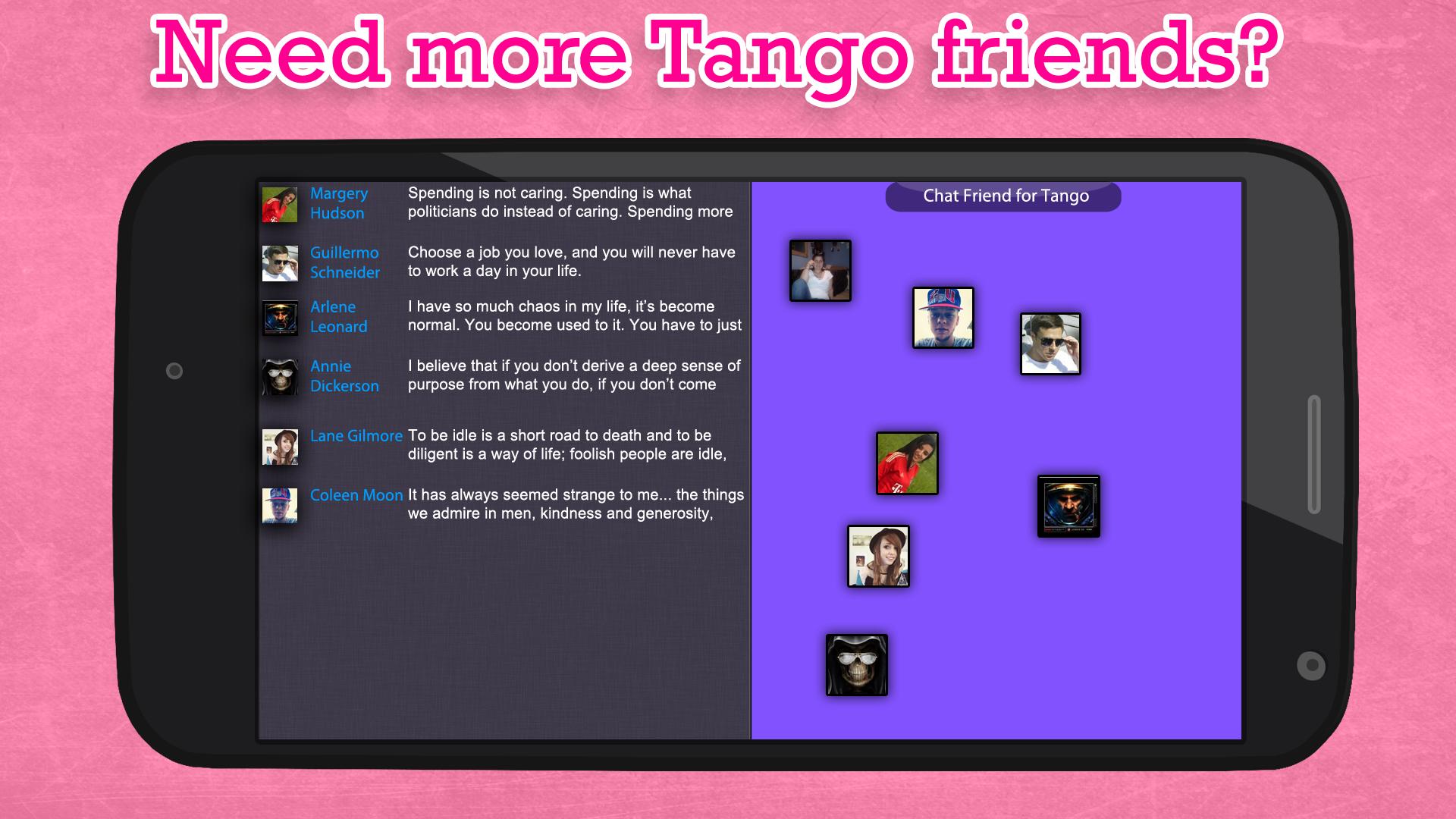 Chat Friend for Tango