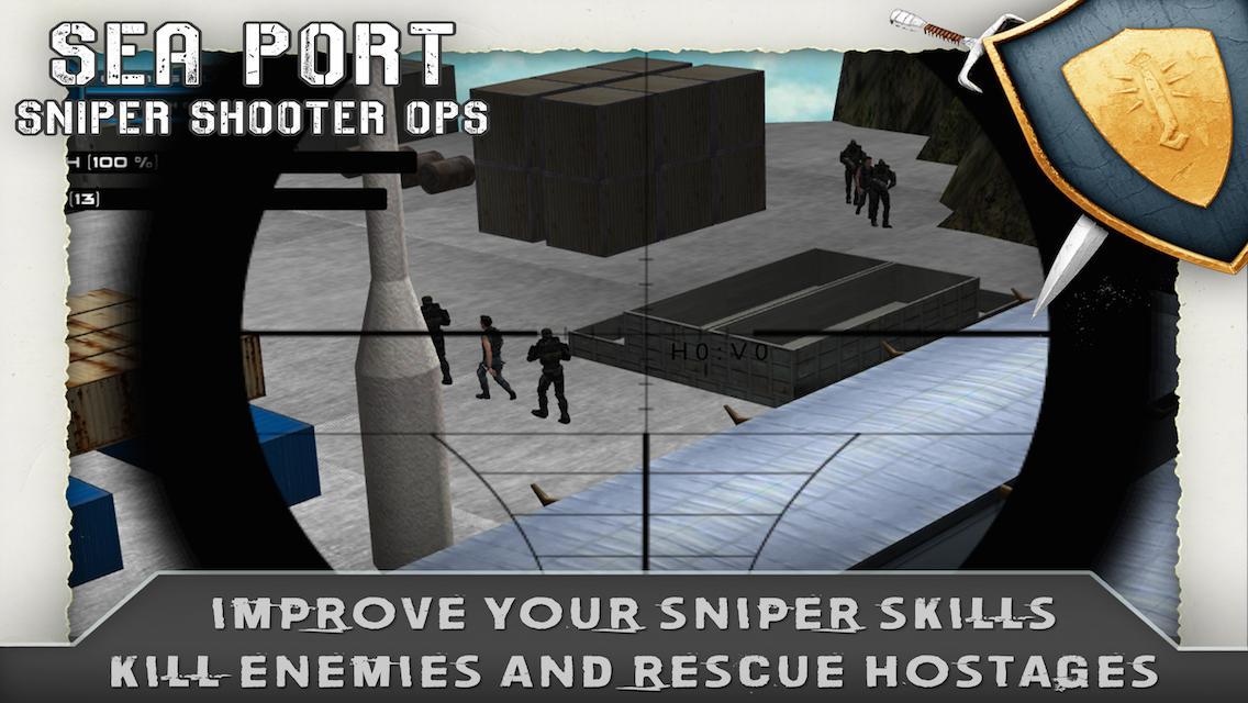 Sea Port Sniper Shooter Ops