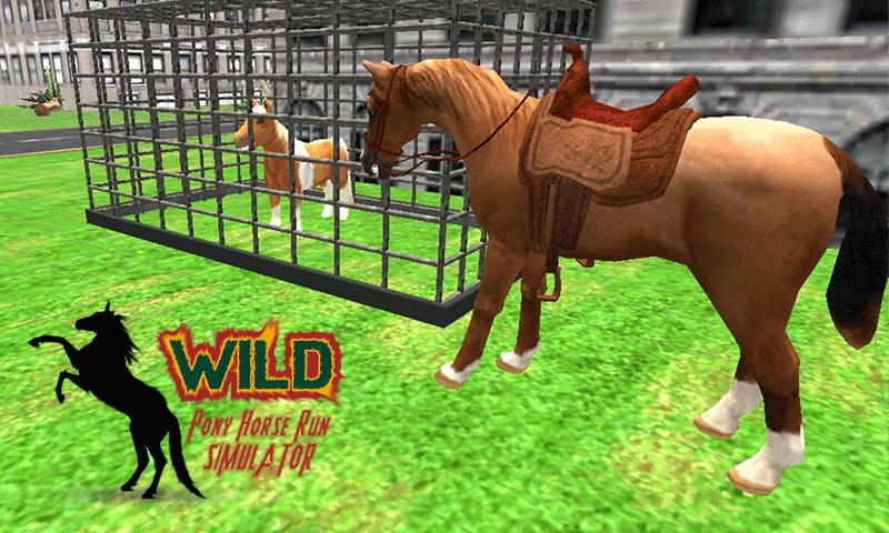 Wild Pony Horse Run Simulator