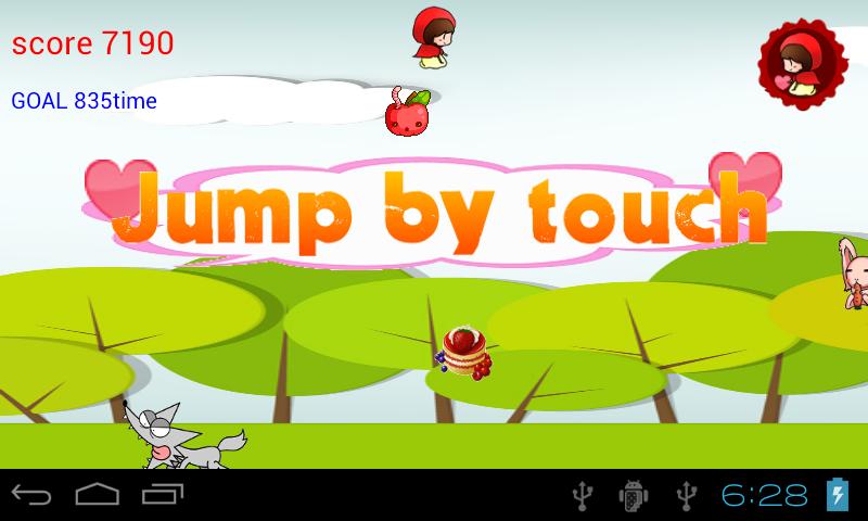 Jump Little Red Kids Game