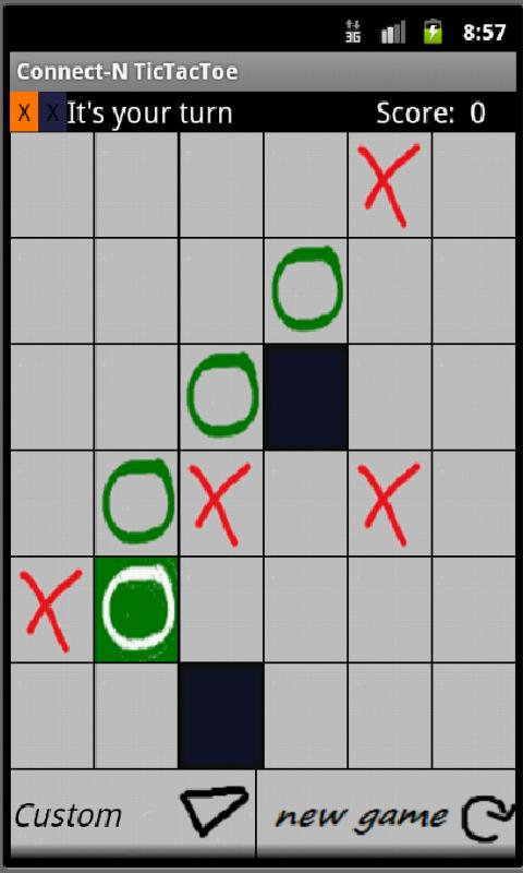 TicTacToe + 4 in a row