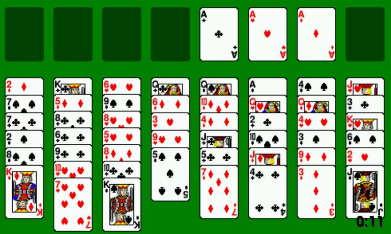 Easy Solitaire (Four Games)