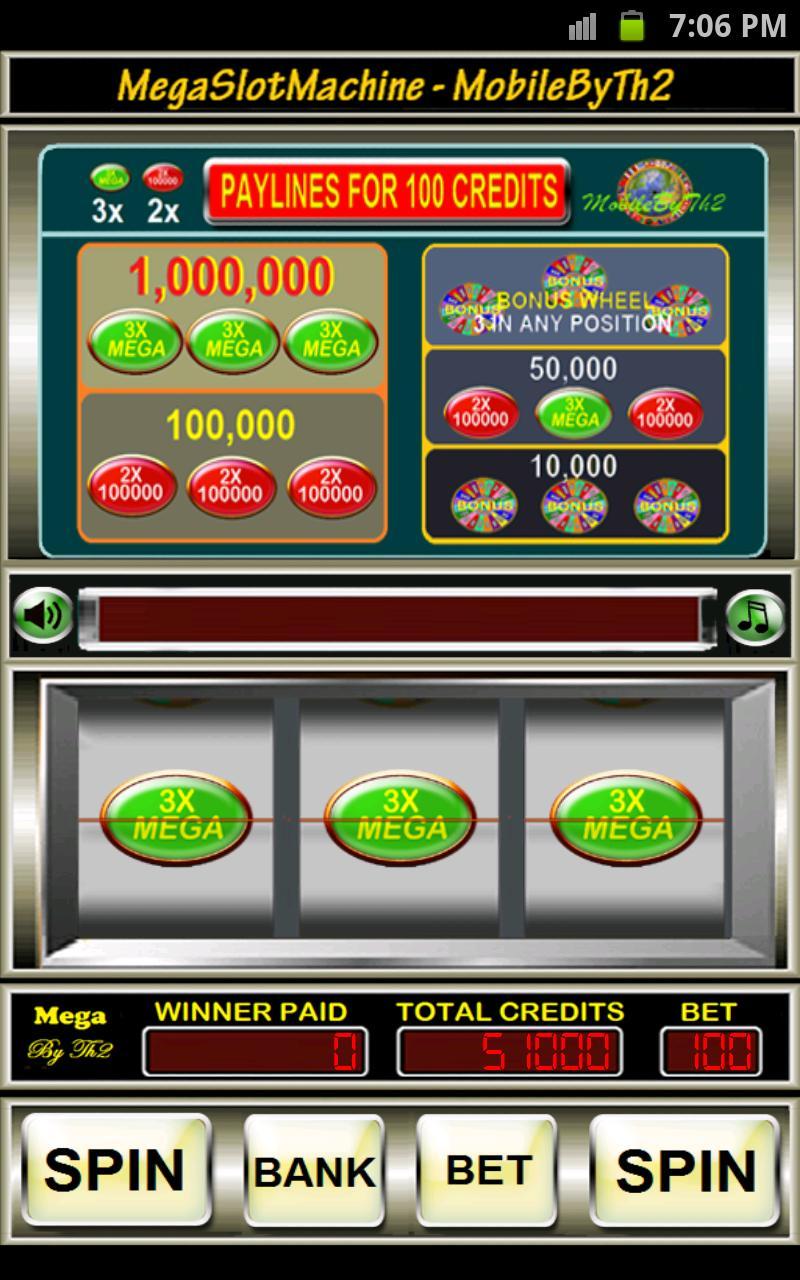 Mega Slot  Machine Trial