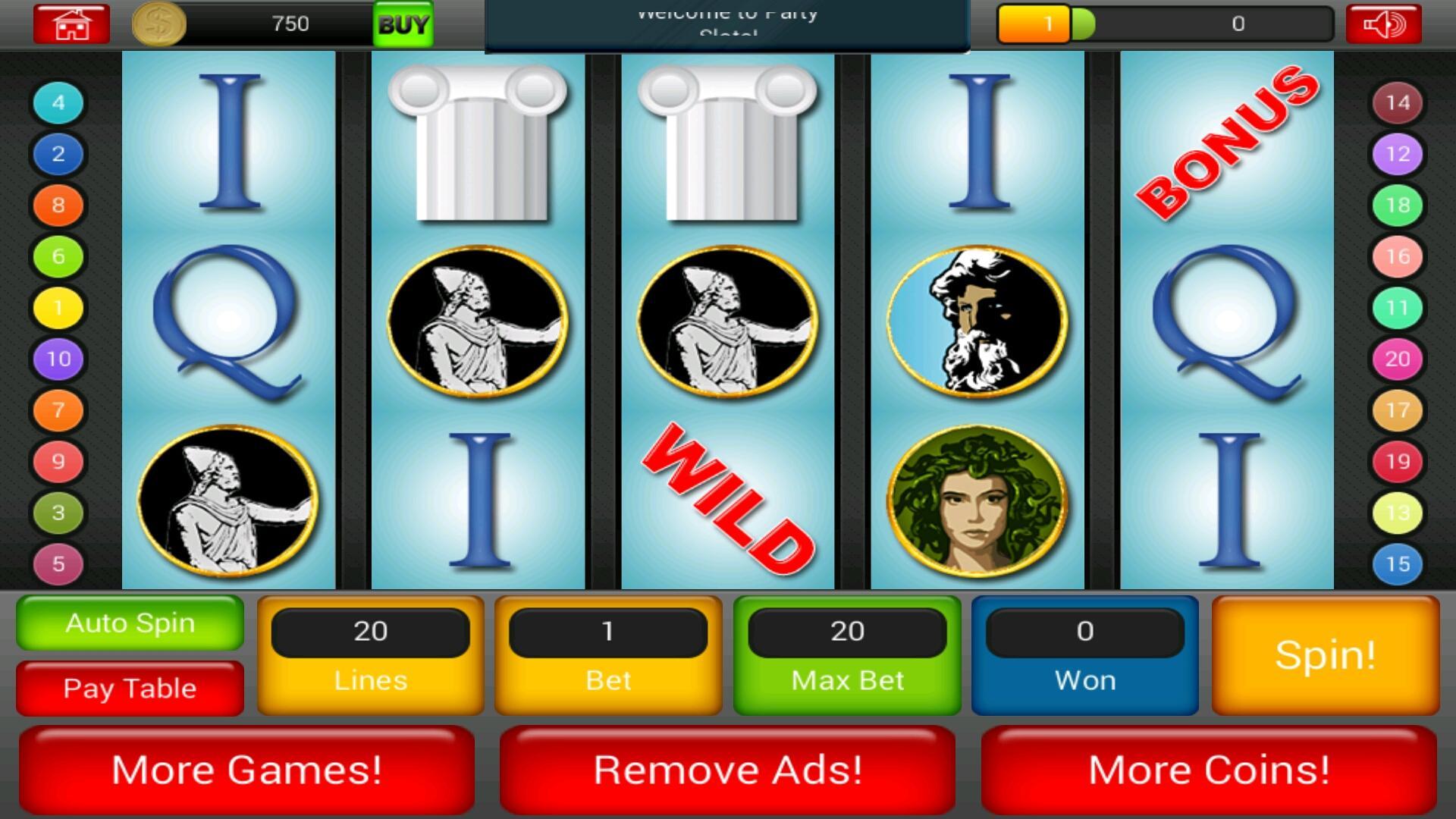 Hercules Son Of Zeus Slots!