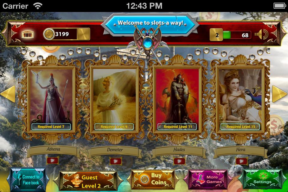 Aphrodite's Slots Jackpot