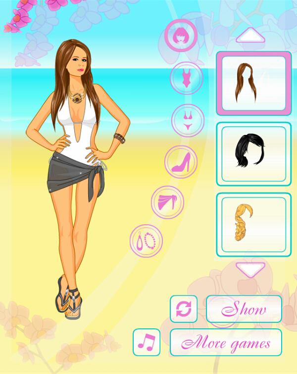 Dress Up Beach Girl