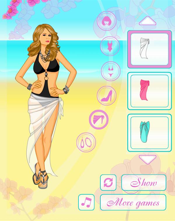 Dress Up Beach Girl