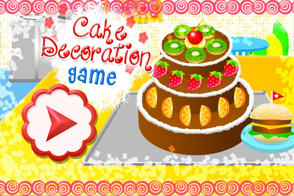 Decorate game cakes