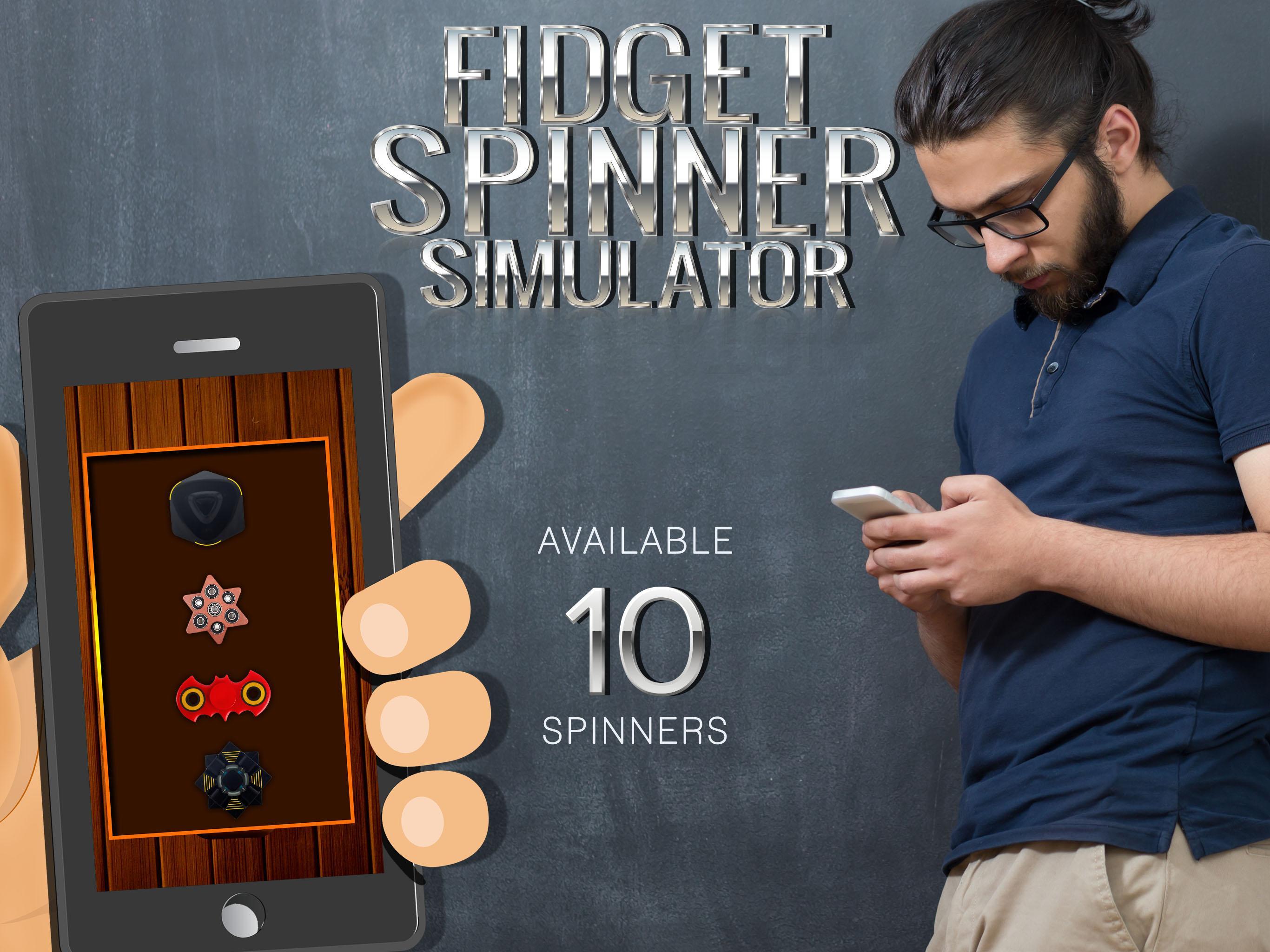 Hand Spinner Simulator Toy 2