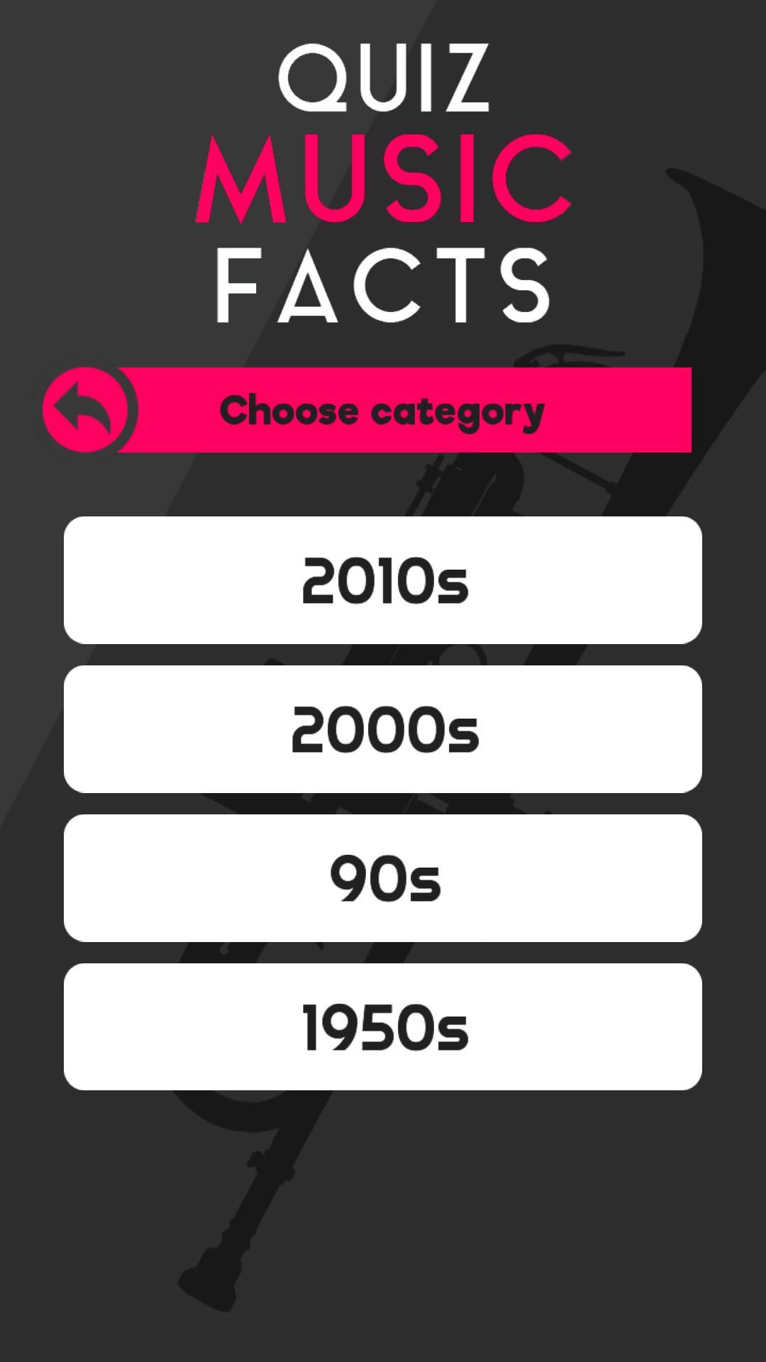 Music Facts Quiz - Free Music Trivia Game