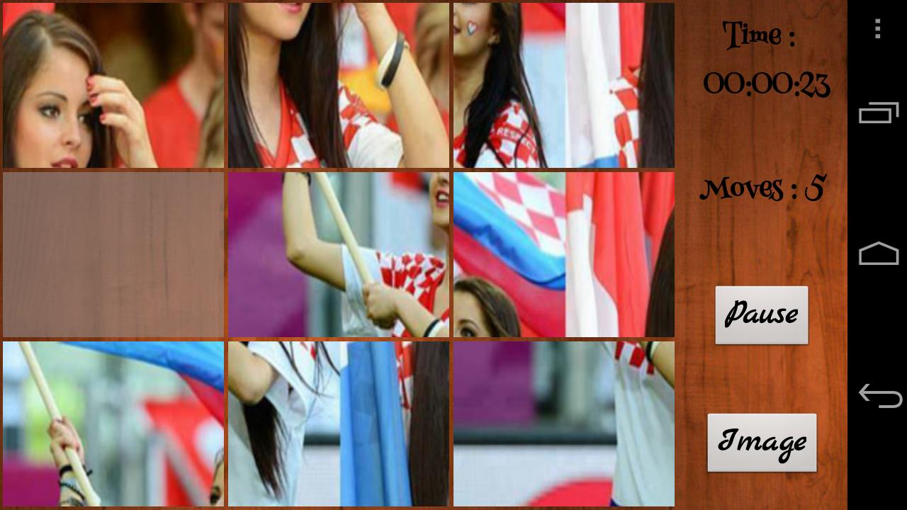 WorldCup Girls Tile &Wallpaper