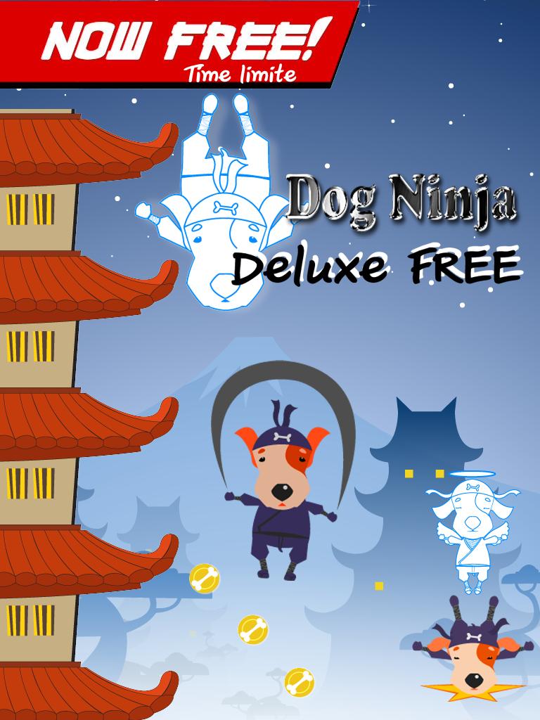 Dog Ninja - Puppy fly jump runs