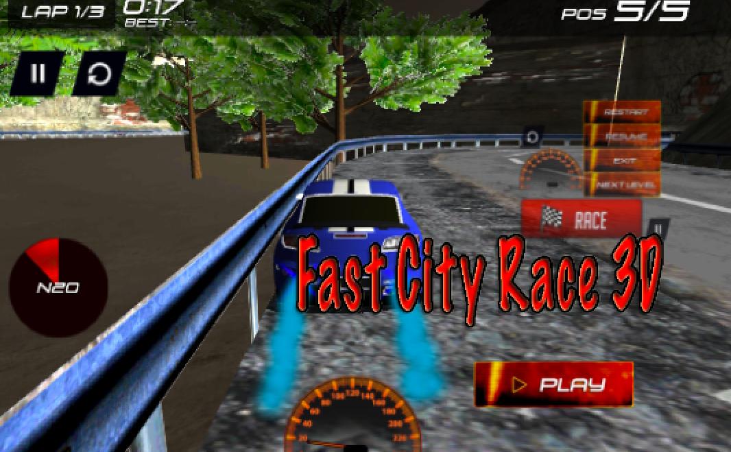 Fast City Race 3D