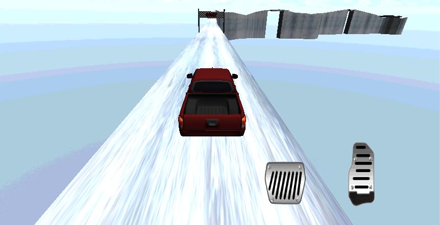 3D Sky Hill Climb Race