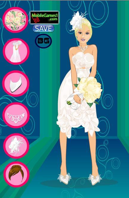 Fashion Girl Wedding Dress up