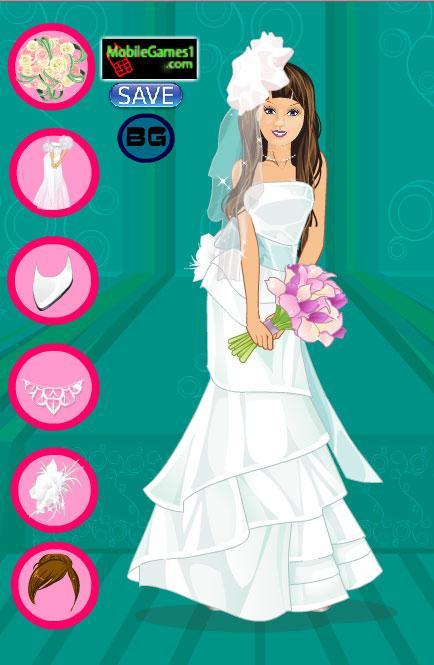 Fashion Girl Wedding Dress up