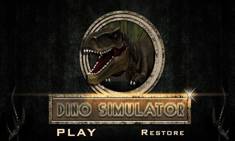 Wild Jungle Dino Attack Sim