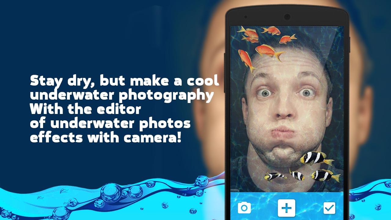 Underwater photo effects