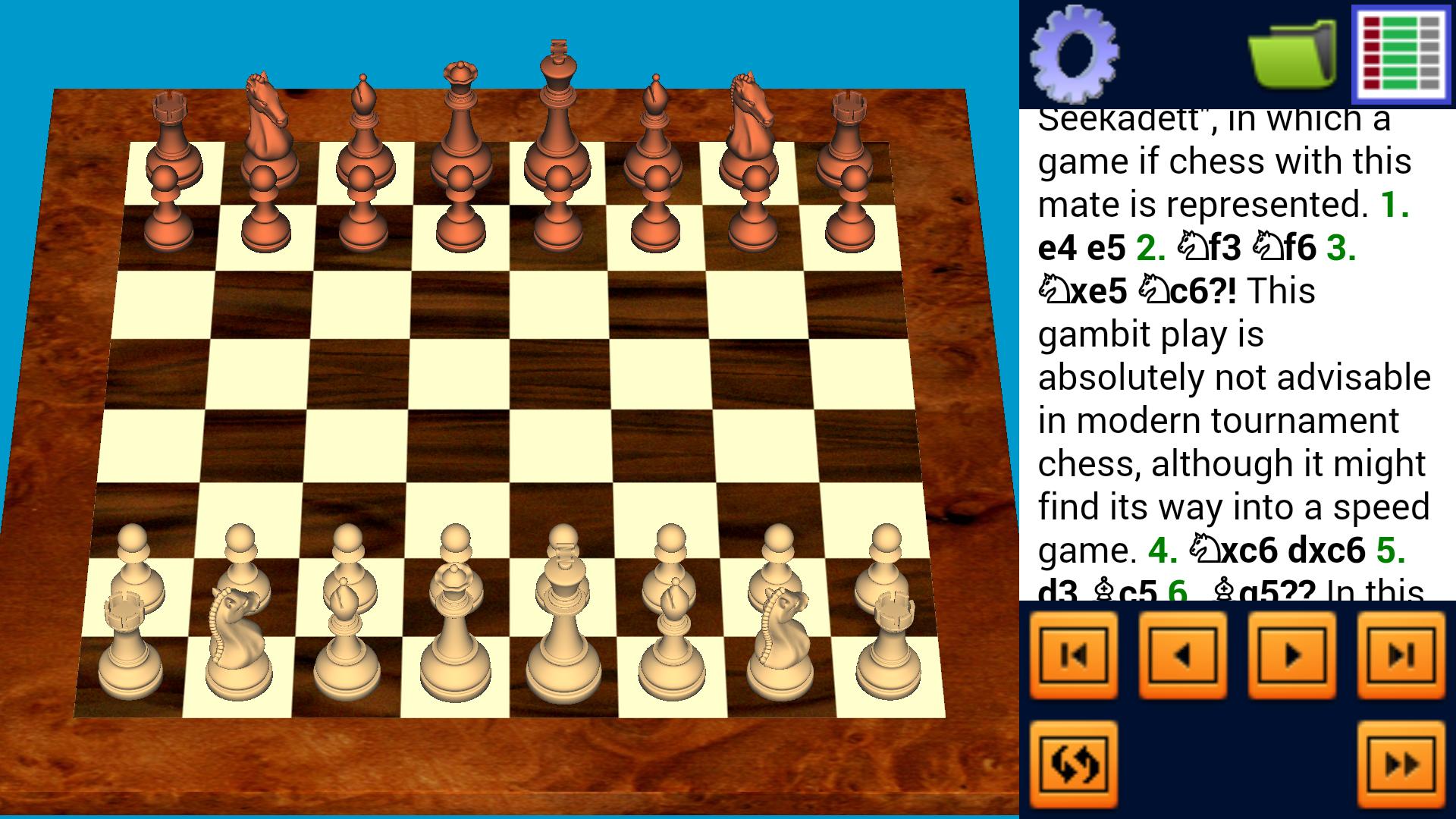 Reader Chess. 3D True. (PGN)