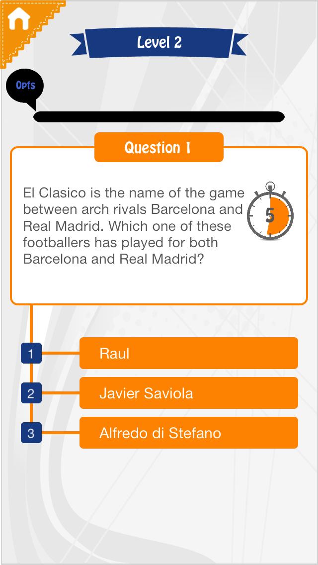 Foot Quiz Real Madrid Edition