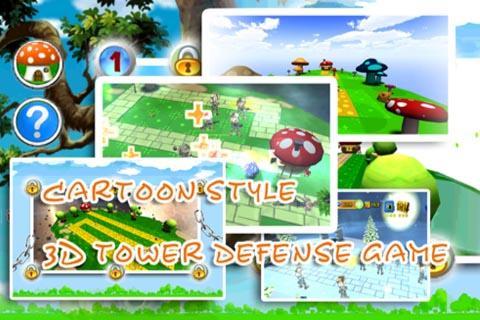 Mushroom 3D Tower Defense Wars