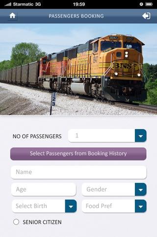 Railway Tickets Booking Online