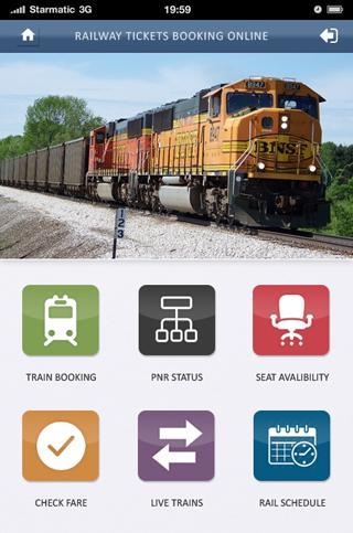 Railway Tickets Booking Online