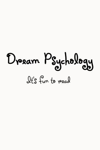 Dream Psychology by Sigmund Fr