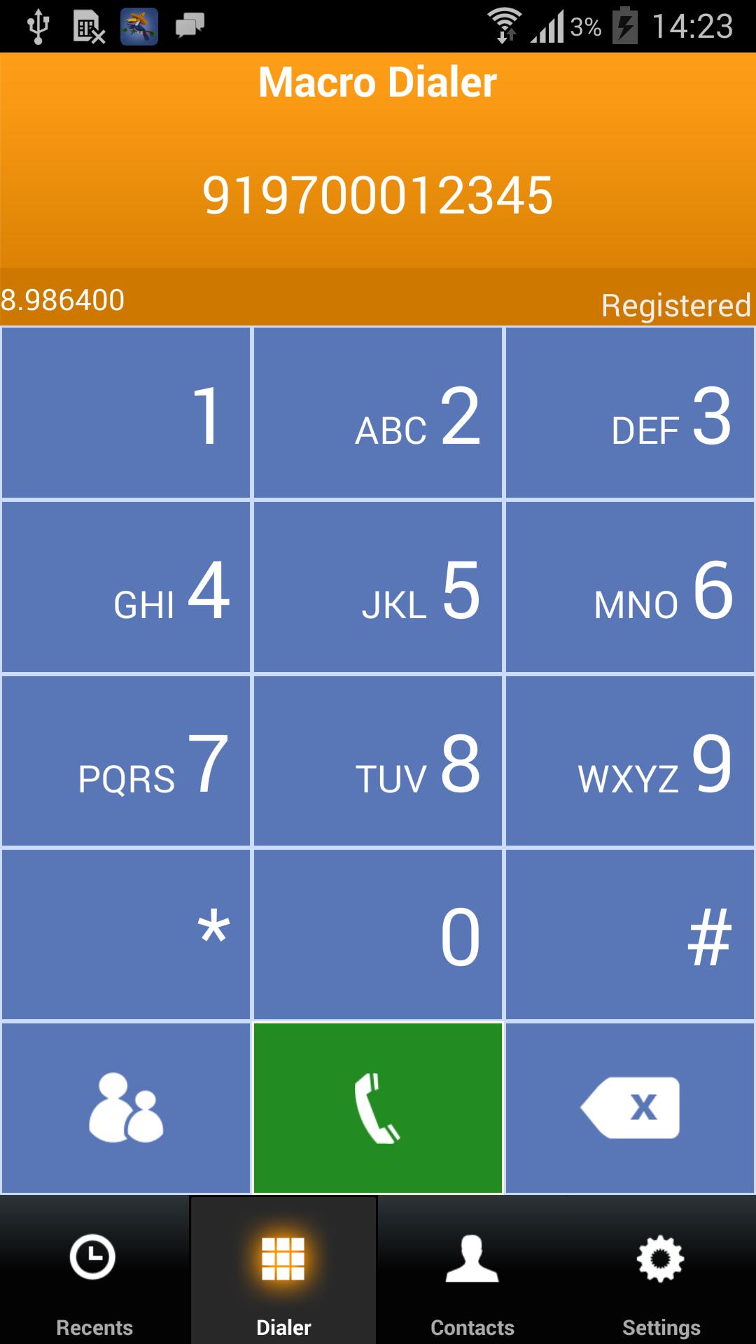 Macro Dialer