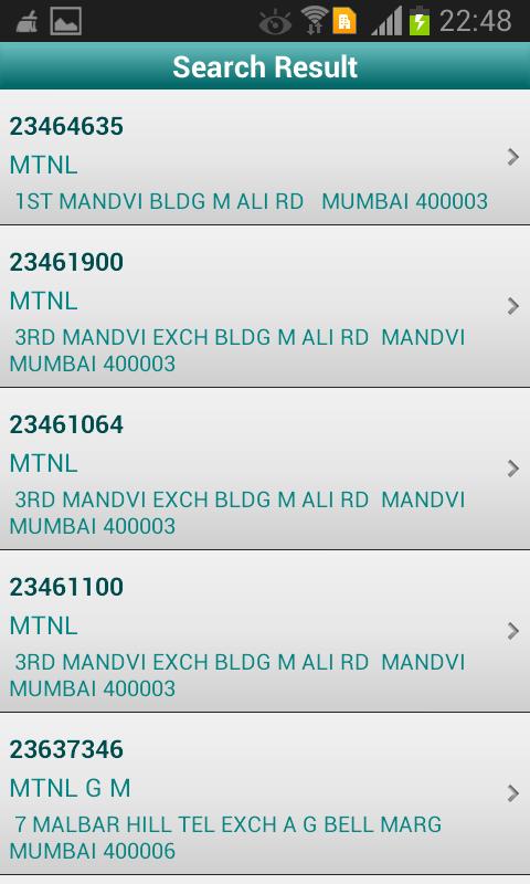 MTNL Mumbai Directory