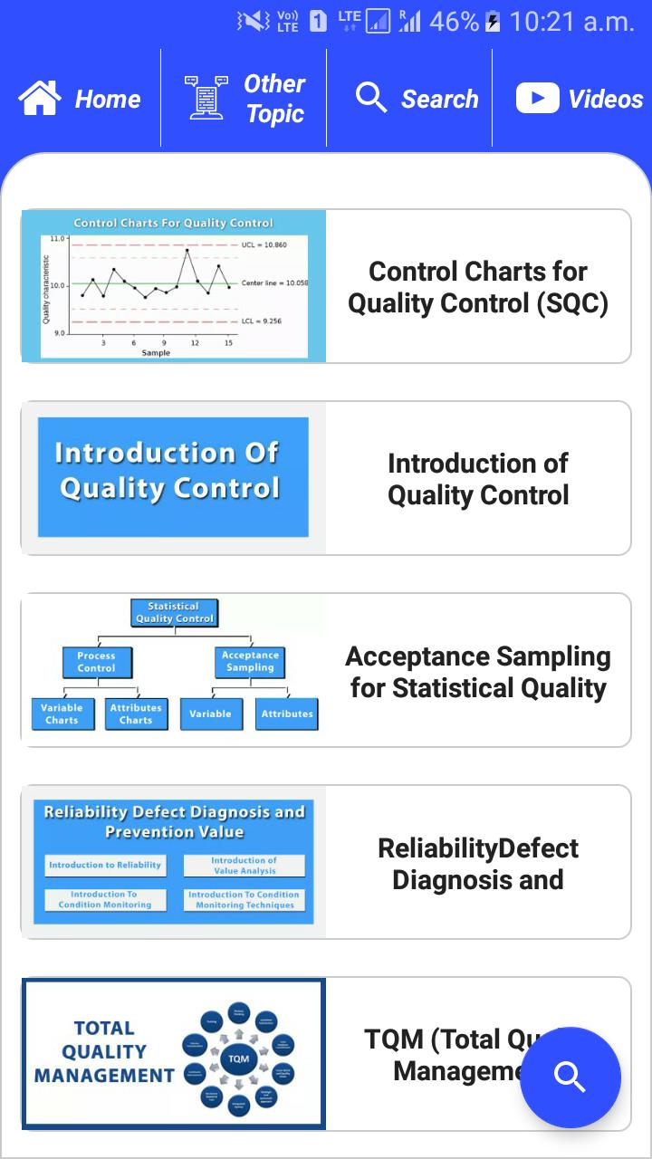 Quality Control Engineering