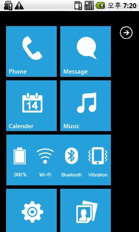 MXHome Theme Windroid7 Free