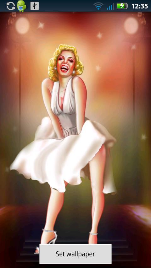 Marilyn Monroe Live Wallpaper