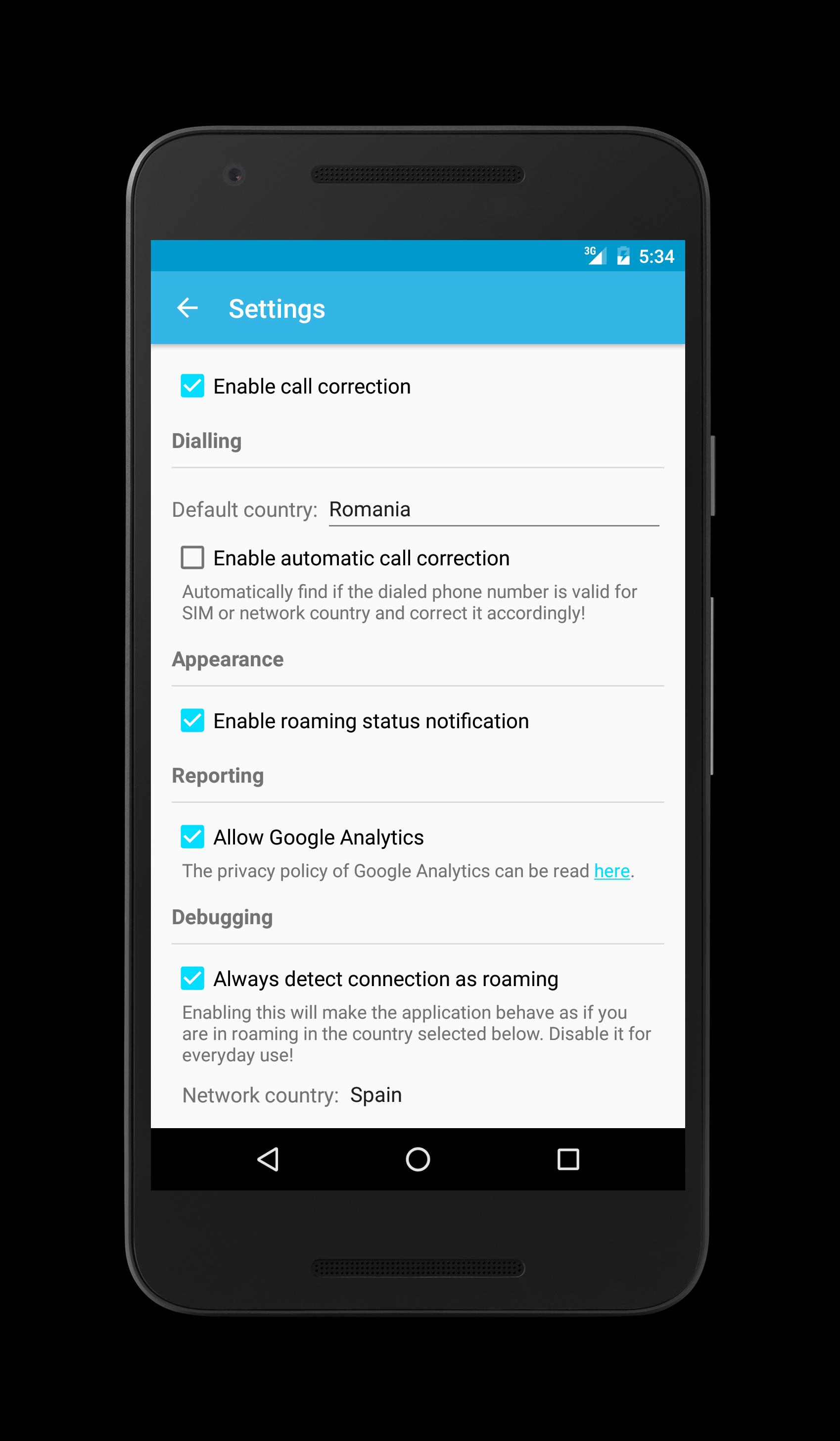 Roaming Call Control