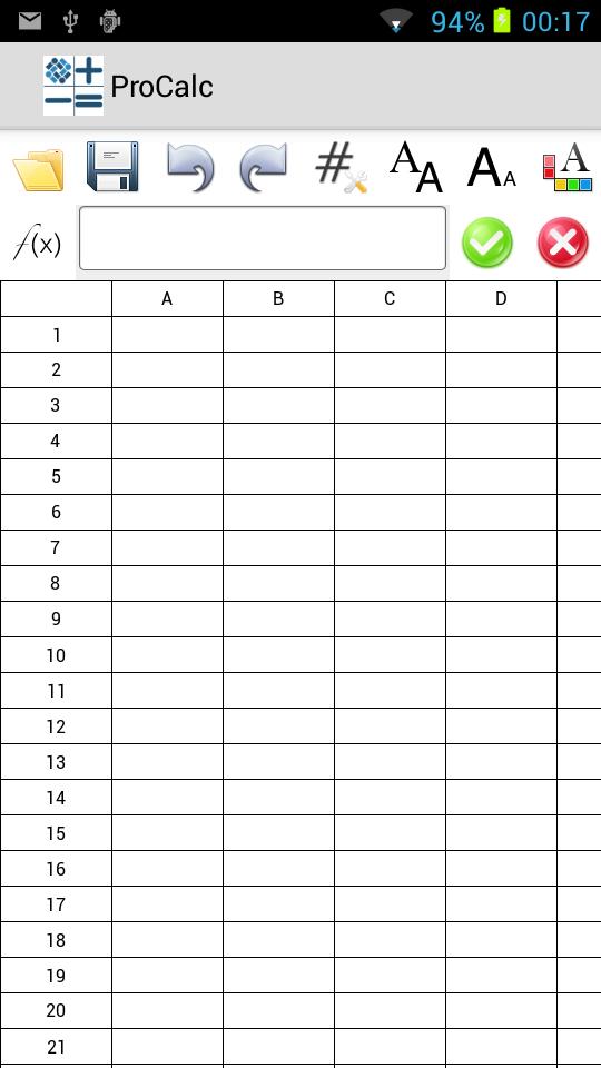 ProCalc (Programmable Calculator) + Spreadsheet