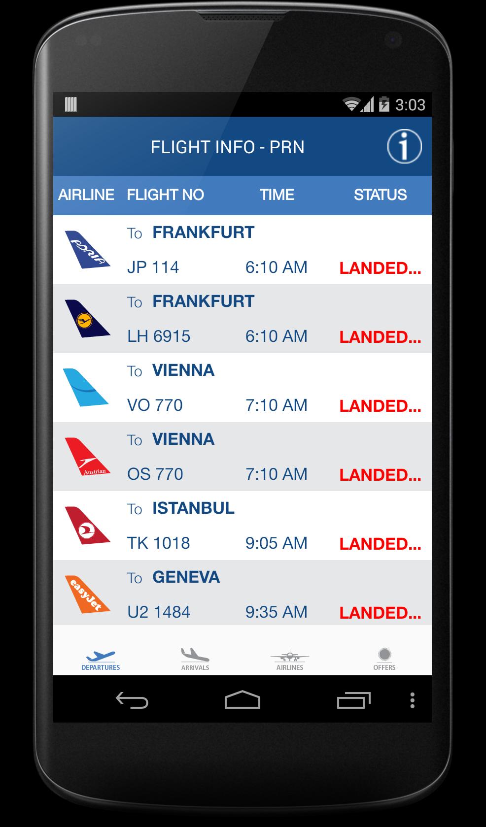 Prishtina Flights Info