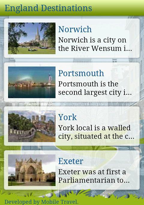 England Travel