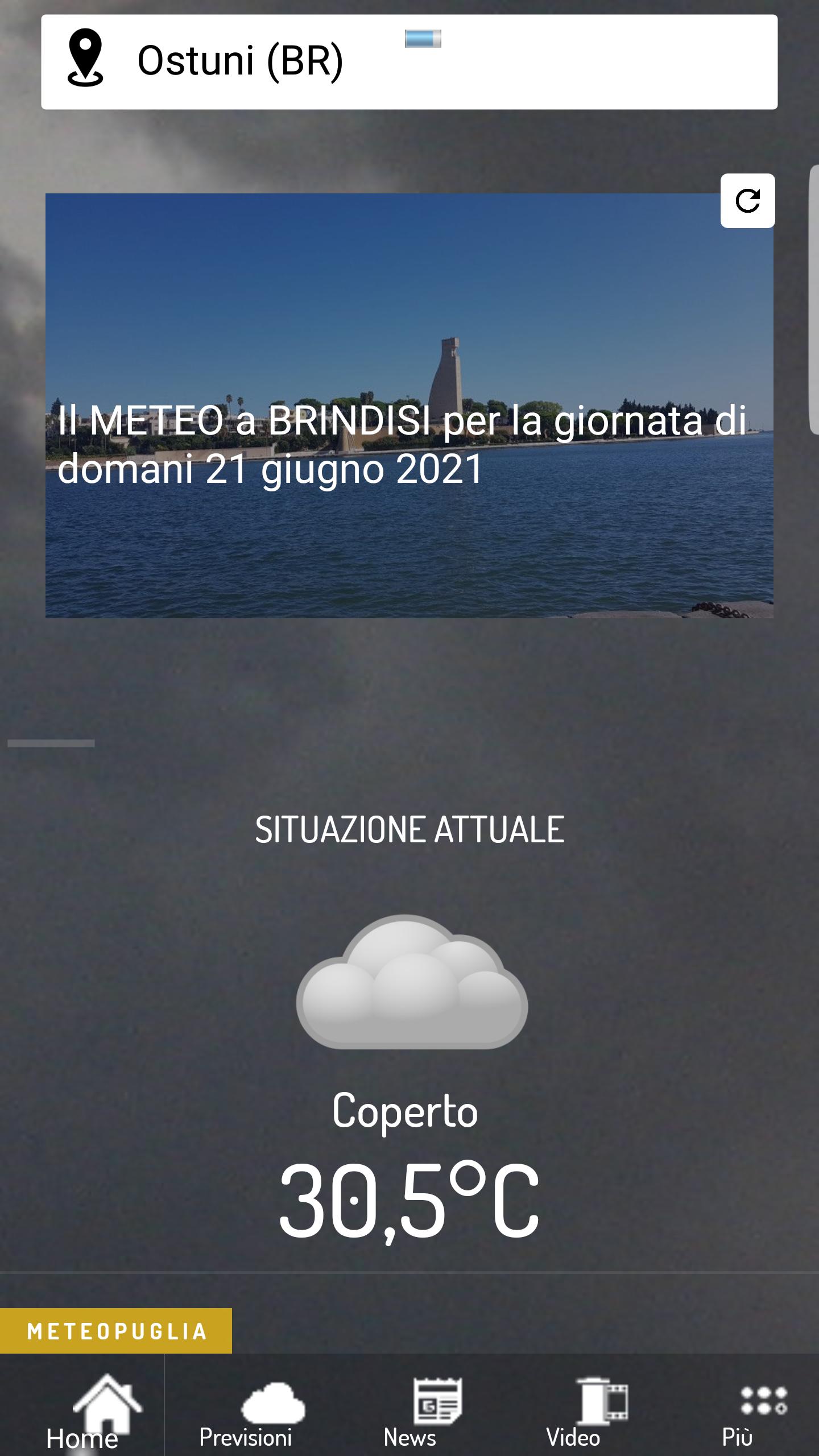 Meteo Puglia