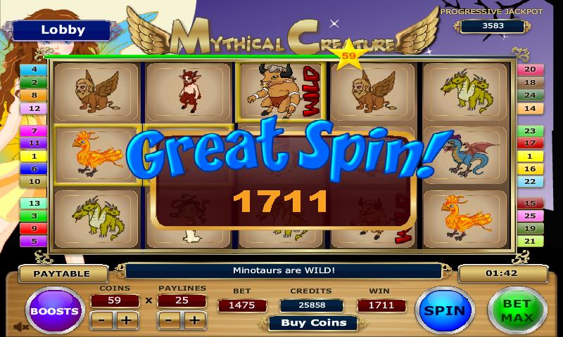 Mythical Creature Slots