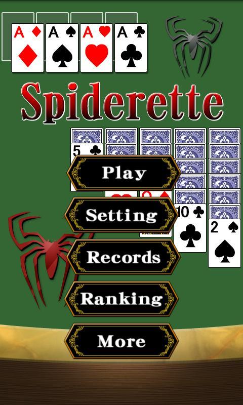 Solitaire　Spiderette