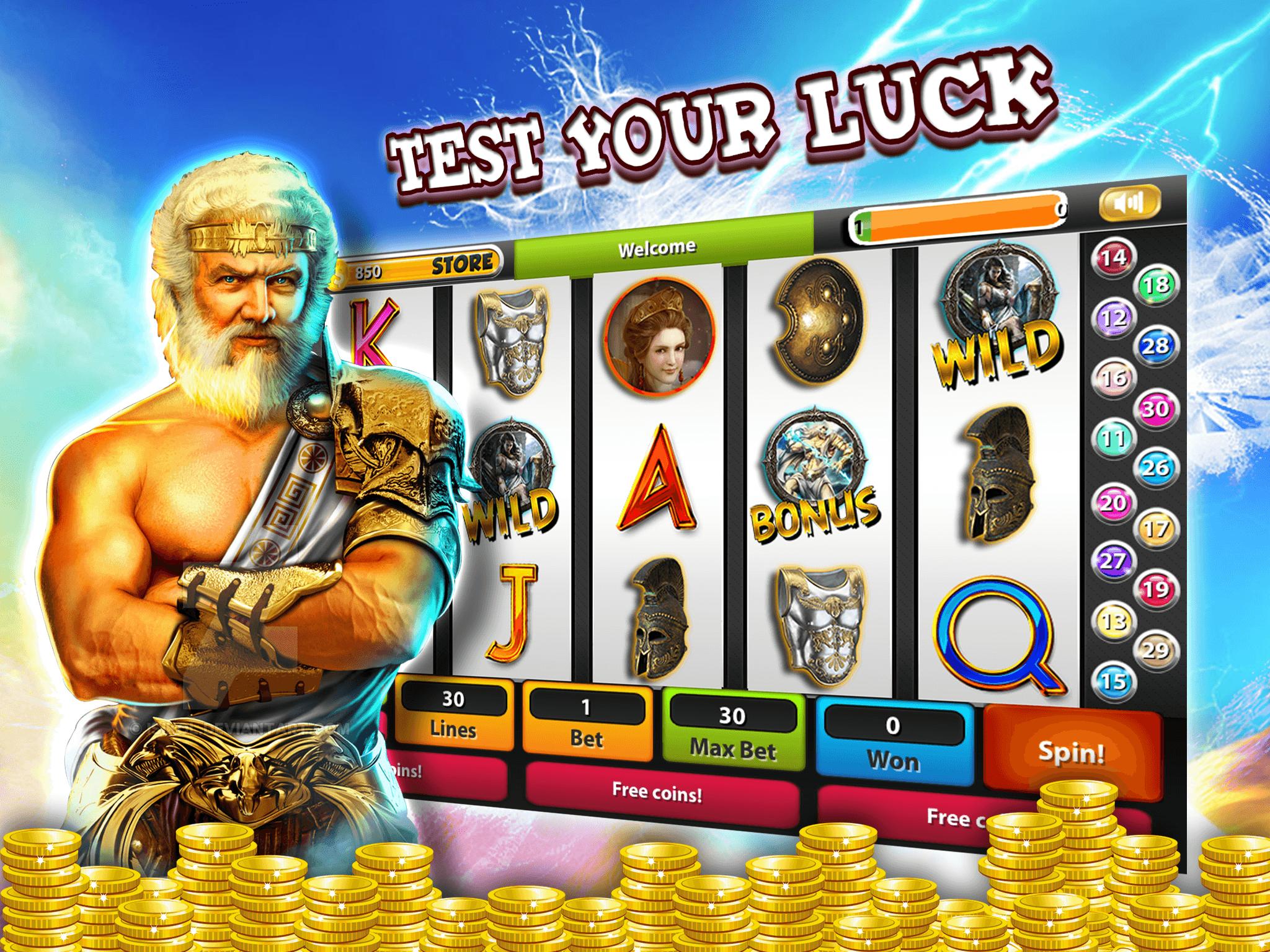 Zeus Slots: War of Gods Casino